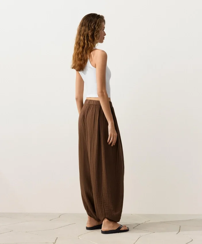 100% Cotton Balloon Trousers 100% Cotton Balloon Trousers