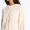 100% Cotton Cable Knit Jumper 100% Cotton Cable Knit Jumper