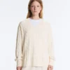 100% Cotton Cable Knit V-Neck Jumper 100% Cotton Cable Knit V-Neck Jumper