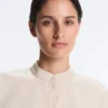 100% Cotton Stand-Up Collar Shirt 100% Cotton Stand-Up Collar Shirt