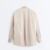 100% Cotton Stand-Up Collar Shirt 100% Cotton Stand-Up Collar Shirt