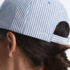 100% Cotton Striped Cap 100% Cotton Striped Cap
