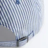100% Cotton Striped Cap 100% Cotton Striped Cap