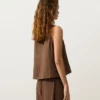 100% Cotton V-Neck Strappy Top 100% Cotton V-Neck Strappy Top