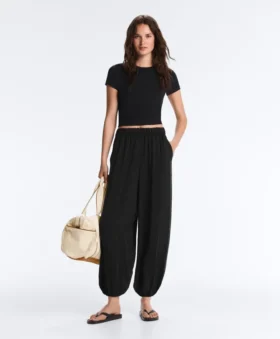 100% Cupro Bloomer Trousers