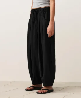 100% Linen Balloon Trousers