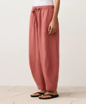 100% Linen Balloon Trousers