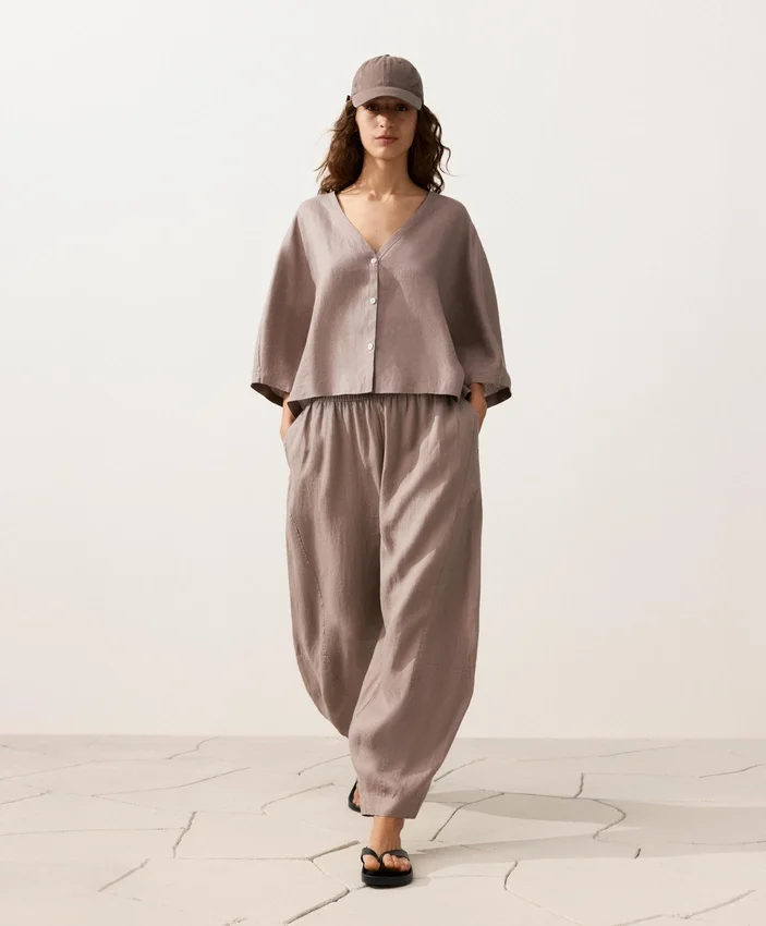 100% Linen Balloon Trousers 100% Linen Balloon Trousers