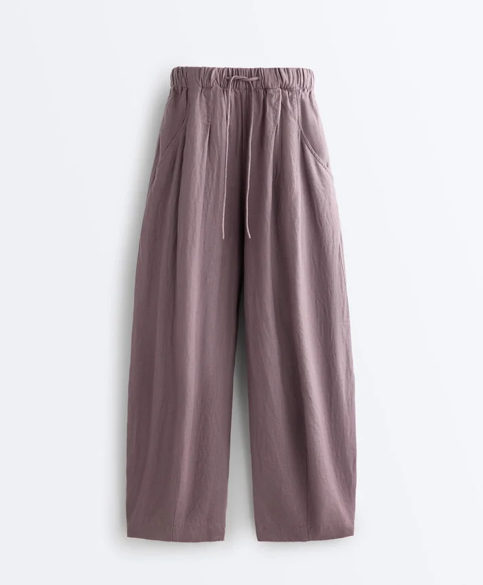 100% Linen Balloon Trousers 100% Linen Balloon Trousers