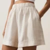100% Linen Bermuda Shorts