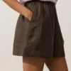 100% Linen Bermuda Shorts