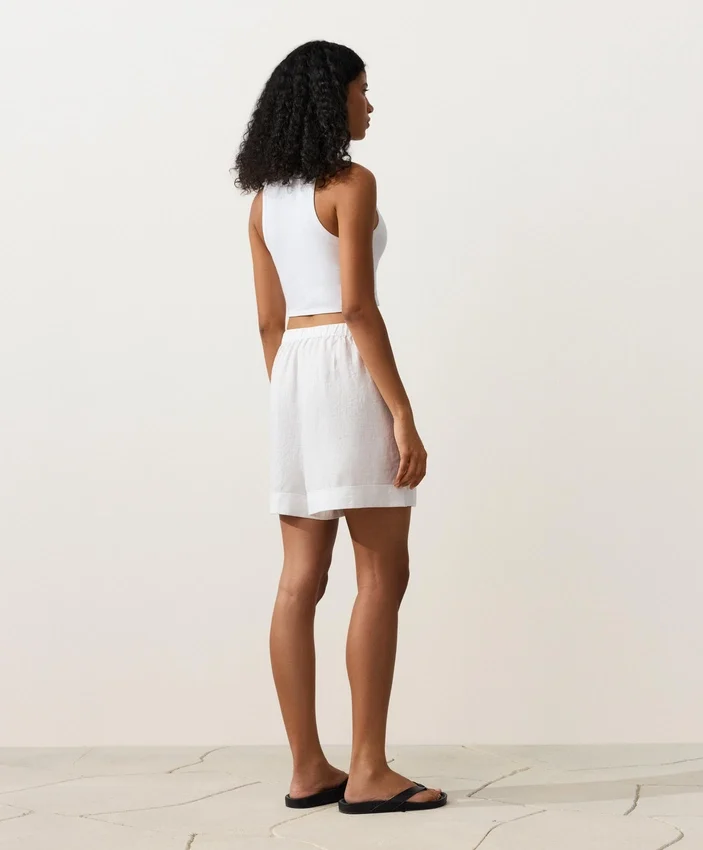 100% Linen Bermuda Shorts 100% Linen Bermuda Shorts