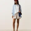 100% Linen Bermuda Shorts