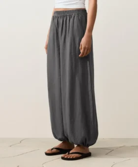 100% Linen Bloomer Trousers