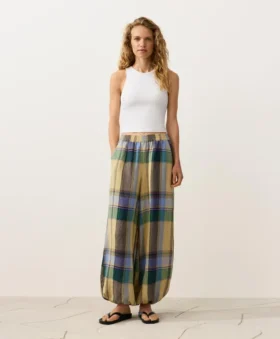 100% Linen Bloomer Trousers