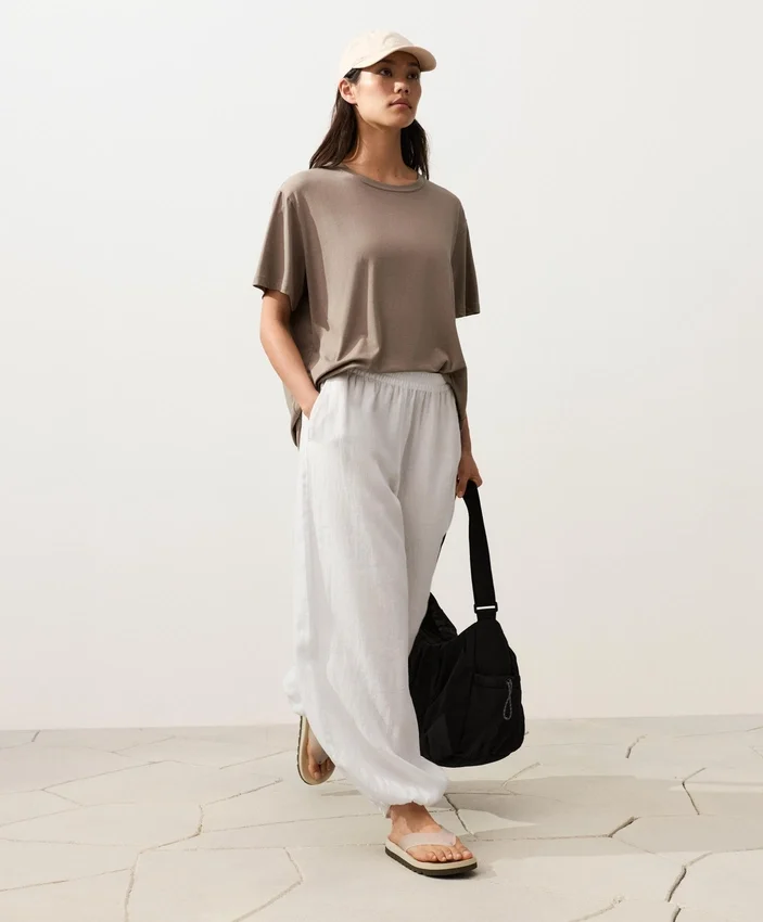 100% Linen Bloomer Trousers 100% Linen Bloomer Trousers