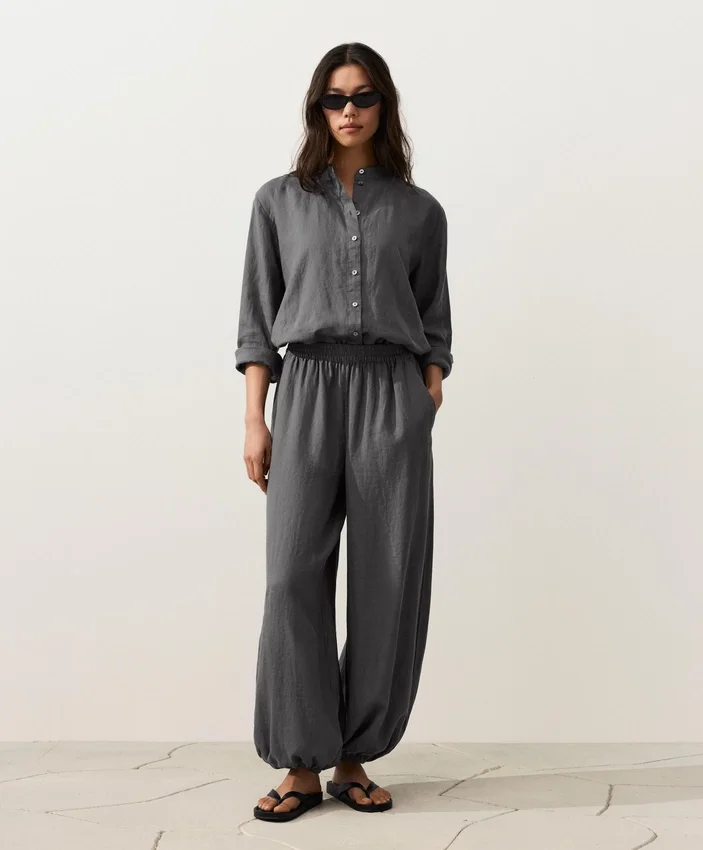 100% Linen Bloomer Trousers 100% Linen Bloomer Trousers