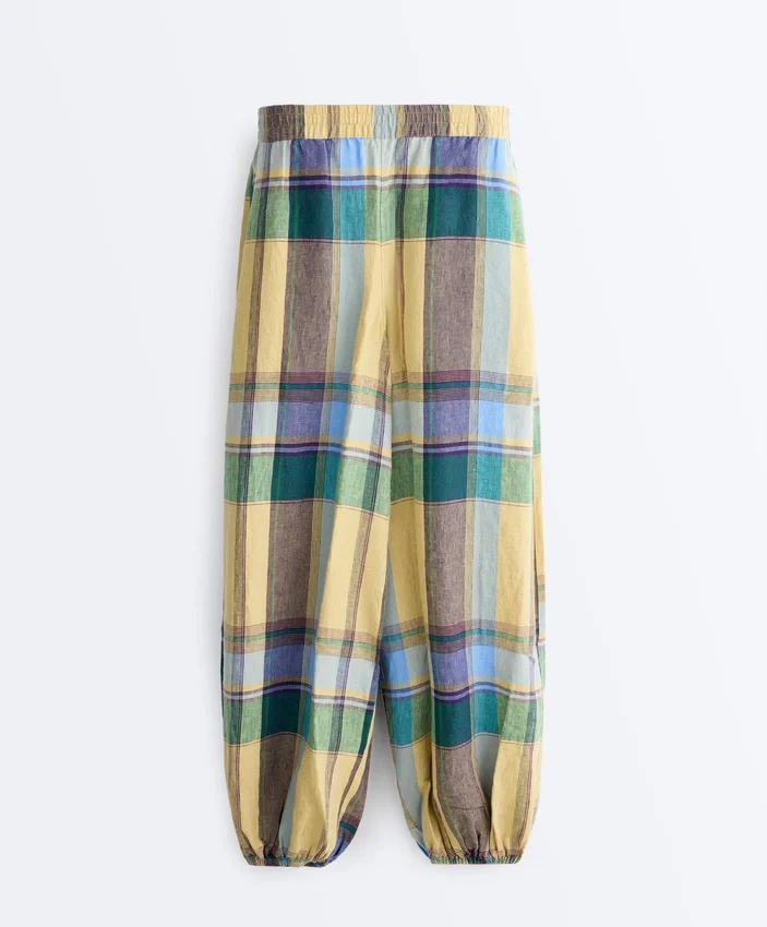 100% Linen Bloomer Trousers 100% Linen Bloomer Trousers