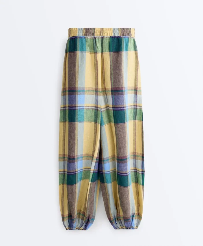 100% Linen Bloomer Trousers 100% Linen Bloomer Trousers