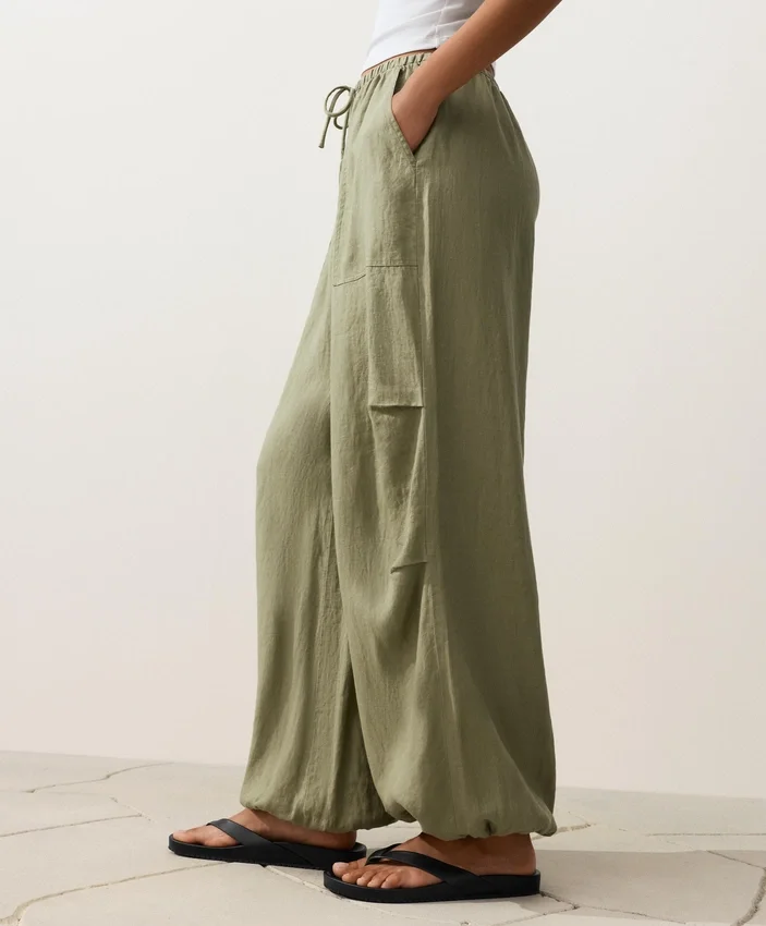 100% Linen Cargo Bloomer Trousers 100% Linen Cargo Bloomer Trousers