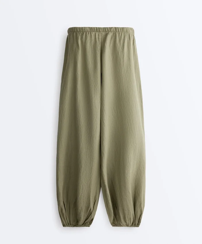 100% Linen Cargo Bloomer Trousers 100% Linen Cargo Bloomer Trousers