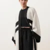 100% Linen Contrast Kaftan 100% Linen Contrast Kaftan