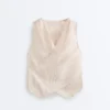 100% Linen Crossover Top 100% Linen Crossover Top