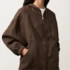 100% Linen Hooded Jacket 100% Linen Hooded Jacket