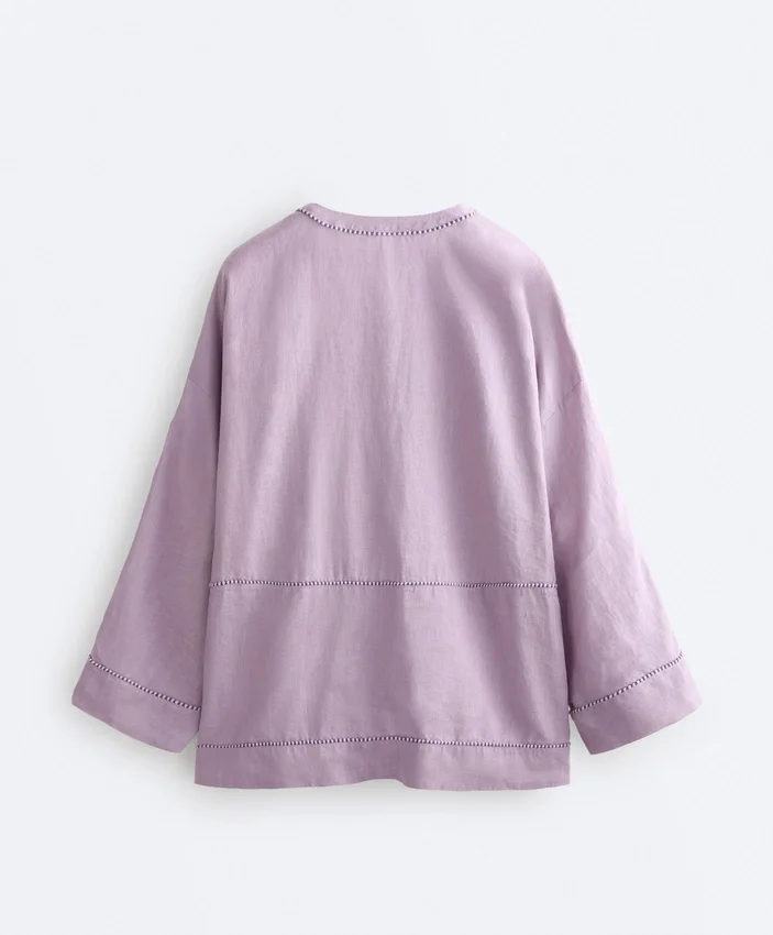 100% Linen Kaftan Shirt 100% Linen Kaftan Shirt