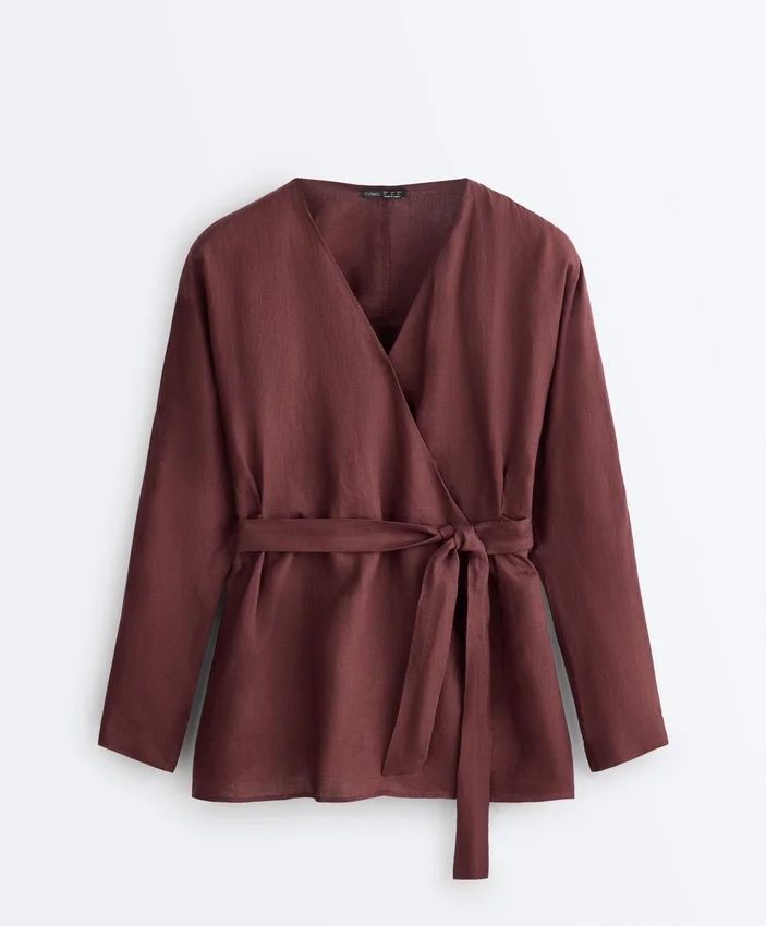 100% Linen Kimono Shirt 100% Linen Kimono Shirt