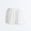 100% Linen Mid-Rise Shorts 100% Linen Mid-Rise Shorts