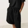 100% Linen Midi Bermuda Shorts 100% Linen Midi Bermuda Shorts