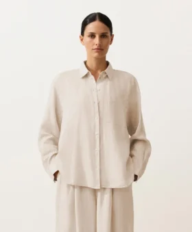 100% Linen Relaxed Shirt