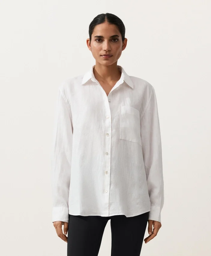 100% Linen Relaxed Shirt 100% Linen Relaxed Shirt