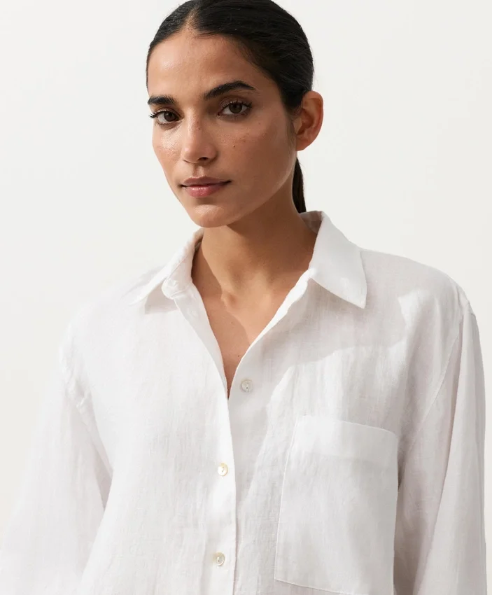 100% Linen Relaxed Shirt 100% Linen Relaxed Shirt