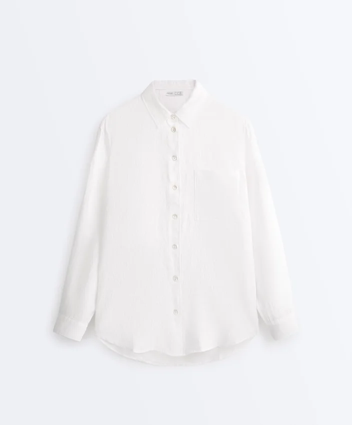 100% Linen Relaxed Shirt 100% Linen Relaxed Shirt