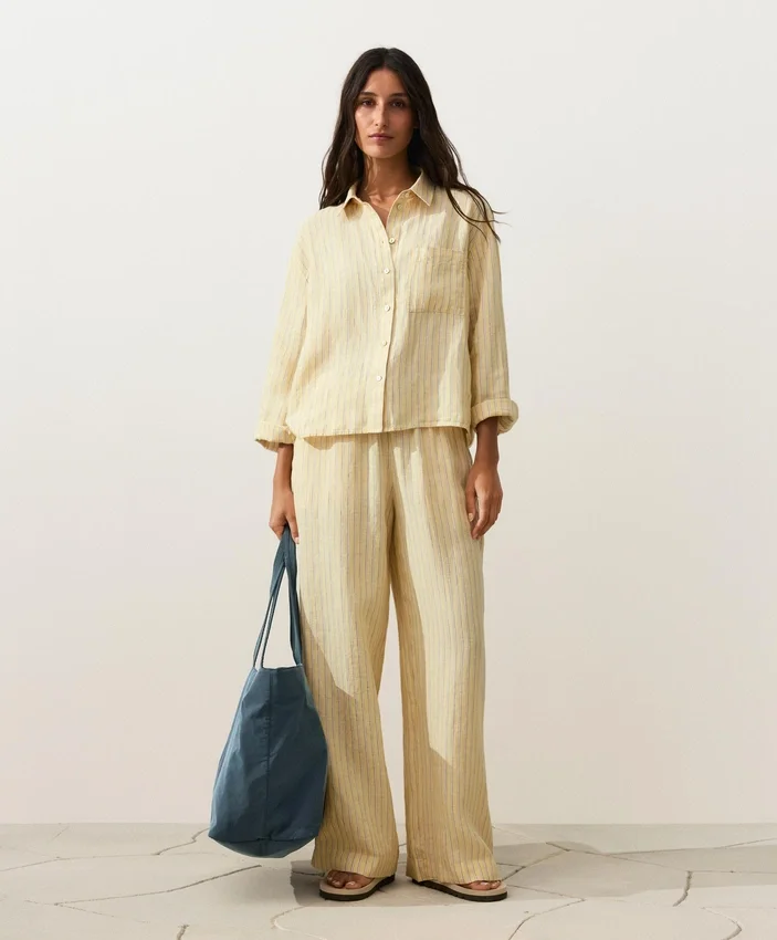 100% Linen Short Shirt 100% Linen Short Shirt