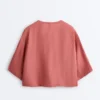 100% Linen Short-Sleeve Shirt 100% Linen Short-Sleeve Shirt