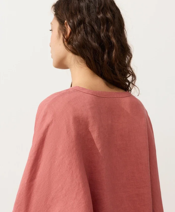 100% Linen Short-Sleeve Shirt 100% Linen Short-Sleeve Shirt