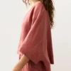 100% Linen Short-Sleeve Shirt 100% Linen Short-Sleeve Shirt