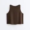 100% Linen Square Top 100% Linen Square Top