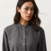 100% Linen Stand-Up Collar Shirt 100% Linen Stand-Up Collar Shirt