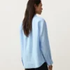 100% Linen Stand-Up Collar Shirt 100% Linen Stand-Up Collar Shirt