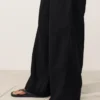 100% Linen Straight-Leg Trousers 100% Linen Straight-Leg Trousers
