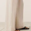 100% Linen Straight-Leg Trousers 100% Linen Straight-Leg Trousers