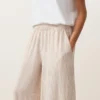 100% Linen Striped Bloomer Trousers 100% Linen Striped Bloomer Trousers