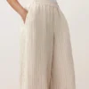 100% Linen Striped Bloomer Trousers 100% Linen Striped Bloomer Trousers