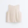 100% Linen V-Neck Strap Top 100% Linen V-Neck Strap Top