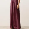 100% Linen Wide-Leg Trousers 100% Linen Wide-Leg Trousers