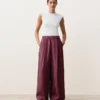 100% Linen Wide-Leg Trousers 100% Linen Wide-Leg Trousers